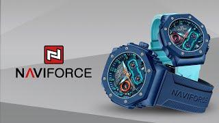 LATEST DESIGN OF 2023 Nov丨NAVIFORCE Watch NF8035 Quartz Chronograph Movement New Arrival Display