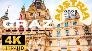 Graz Austria Tour 2022 [4K] Graz Town | Ultra HD