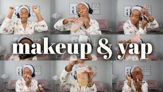 makeup & facetime chats️ ~ consistency, my trip to spain, netflix shows, dunkin order, & more!