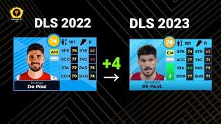 RATING PEMAIN ARGENTINA DLS 2023 | DREAM LEAGUE SOCCER 2023