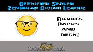 Geekified Zendikar Rising Sealed League- David's Deck!