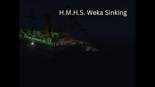 H.M.H.S Weka Sinking I Stormworks: Build and Rescue