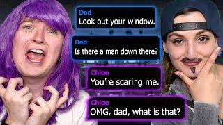 FUNNIEST GENDER SWAP ROLEPLAY EVER |  The Watcher Text Story (Part 1)