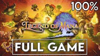 LEGEND OF MANA [HD Remaster] Gameplay 100% Walkthrough (All Events) FULL GAME - No Commentary