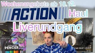 Action Haul  Wochenangebote ab 18.12.  und mehr ️ Frohe Weihnachten  wir gehen durch den Action