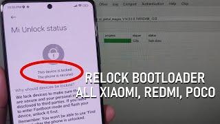 How to Relock Bootloader All Xiaomi, Redmi, POCO on MIUI/ HyperOS