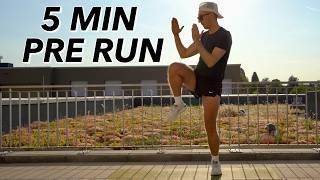 5 min Pre Run Warm Up | Cardio for Runners