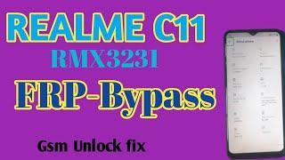 Realme C11 Frp Bypass II RMX3231 Frp bypass