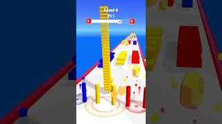 BRIDGE STACKER 3D GAMEPLAY | POPPY #SHORTS GAMES! #100 