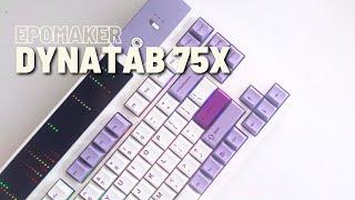 Epomaker Dynatab 75X Overview & Sound Test