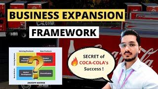 Ansoff Matrix Explained | Coca-Cola's Growth Secret |Business Expansion Framework #startup #cocacola