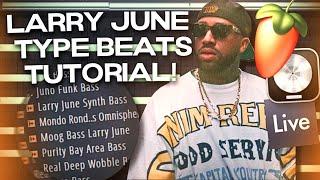 Larry June Type Beat Tutorial FL Studio | How To Make West Coast CardoGotWings Loops & Drums! + KIT