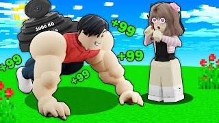 Roblox MAX LEVEL Strength in Push Up Simulator! (tagalog)