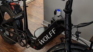 upgrading brakes on Wolff ebike for heavy riders.