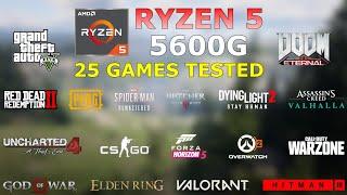 Ryzen 5 5600G (Vega 7) in late 2022 - 25 Games Tested - is it good?