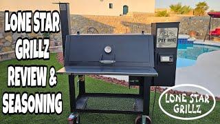 Lone Star Grillz Pellet Smoker Review & Seasoning - The Must Have Pellet Smoker