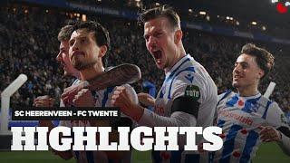 HEERLIJKE pot met veel GOALS in Abe Lenstra stadion | Highlights sc Heerenveen - FC Twente