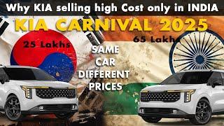 Why Kia Selling High cost in INDIA not in USA II KIA CARNIVAL65 LAKHS #arautomotives