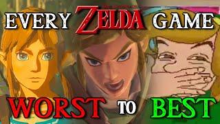 EVERY Zelda Game Ranked from Worst to Best