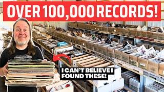 I went to a warehouse with over 100,000 records - what did I find?