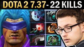 Anti-Mage Gameplay Miracle with 22 Kills and Cuirass - Dota 7.37