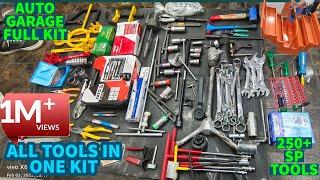 GARAGE TOOLS | FULL GARAGE KIT | BIKE GARAGE KIT | TWO WHEELER mechanic KIT | HAND TOOLS