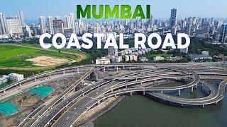 Mumbai Coastal Road Progress Update In 2024 | Coastal Road Phase 1 Construction