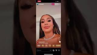 Dream doll nip slip on Instagram live 