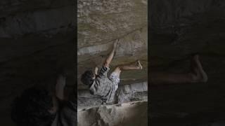 Climbing a v17/9a roof crack with no shoes? Barefoot Charles on his hardest project yet