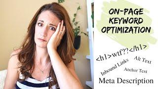 SEO for Therapists Step 3: On-Page Keyword Optimization Tutorial