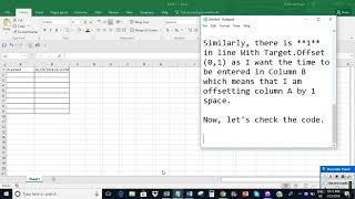 Automatically enter date & time as cell is updated/changed in Excel