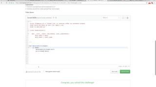 HackerRank | reverse print all data in a linked list