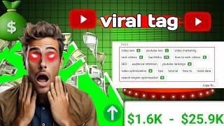 How to Find Best Viral Tags For YouTube Videos 2025! (100% Working)