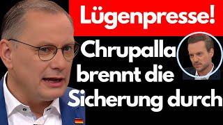 CHRUPALLA TOBT! JOURNALIST wird KLEINLAUT als SEIN LÜGENMÄRCHEN AUFFLIEGT