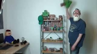 ANGRY GRANDPA DESTROYS MINECRAFT DISPLAY The Acodiz