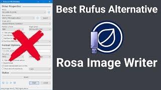 Best Linux Rufus Alternative: Rosa Image Writer