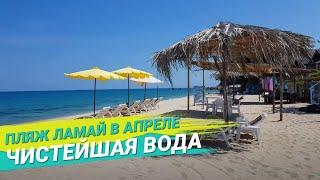 Пляж Ламай в апреле. о. Самуи Тайланд чистая прозрачная вода