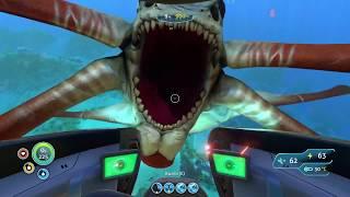 Субнатика, Subnautica Проверка стазис винтовки на жнец-левиафане!