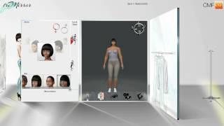 Avatar Selection - triMirror - Virtual Fitting