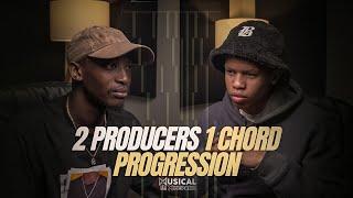 2 Producers Making Amapiano Beats With The SAME Chord Progression #2