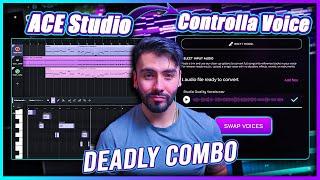 Using Controlla Voice To Swap ACE Studio Vocals (with my own voice)