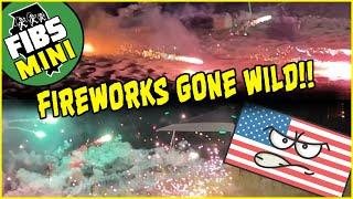 FIREWORKS ATTACK!  In Manistee Michigan!