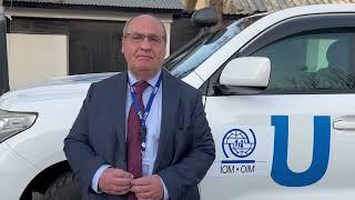 IOM Director General in Kabul, Afghanistan