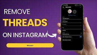 How to Remove Threads from Instagram | Remove Threads From Instagram Bio Permanently