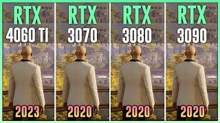 RTX 4060 TI VS RTX 3070 VS RTX 3080 VS RTX 3090 - Test in 12 Games