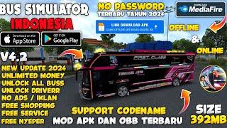 UPDATE !! Bus Simulator Indonesia Mod Apk v4.2 New 2024 - Unlock All Bus & Free Shopping