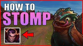 How To Dominate Darius As Kled! l Feedaboi