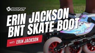 Limited Edition Erin Jackson BNT Bont Inline Speed Skating Boot