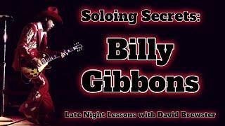 Soloing Secrets - Billy Gibbons