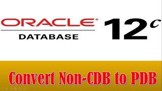 Migrate Oracle 12c Non CDB to PDB in Oracle 19c CDB | Oracle 19c Multi-Tenant | Non-CDB Plug-in PDB